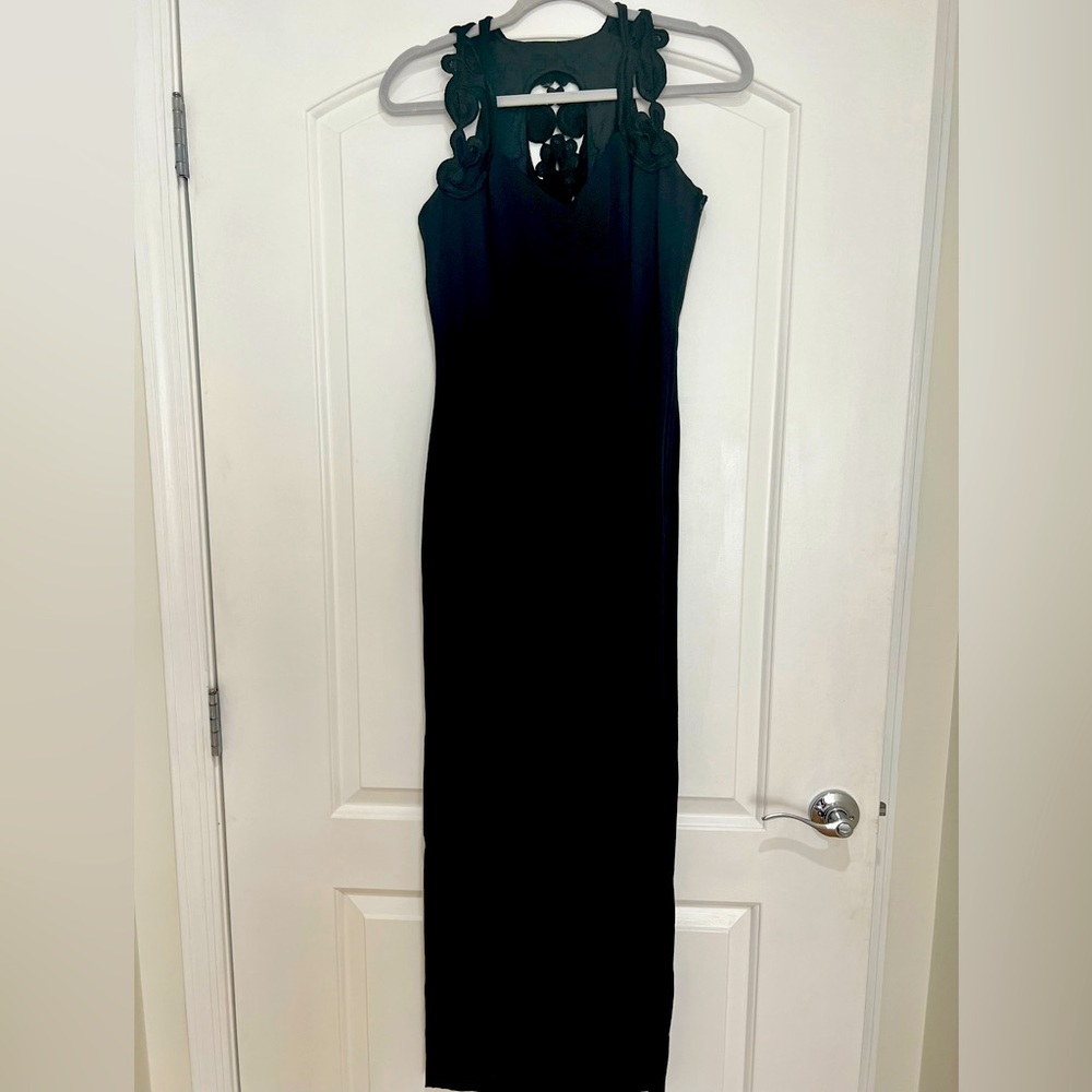 Vintage 90s Jessica McClintock Gunne Sax black dress Size 9/10